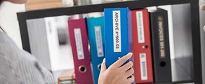 Brother tapes and labels helping to organise office enviroments including filing cabinets